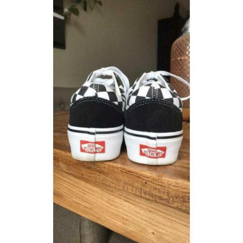 Vans Old Skool Checkerboard Platform maat 37