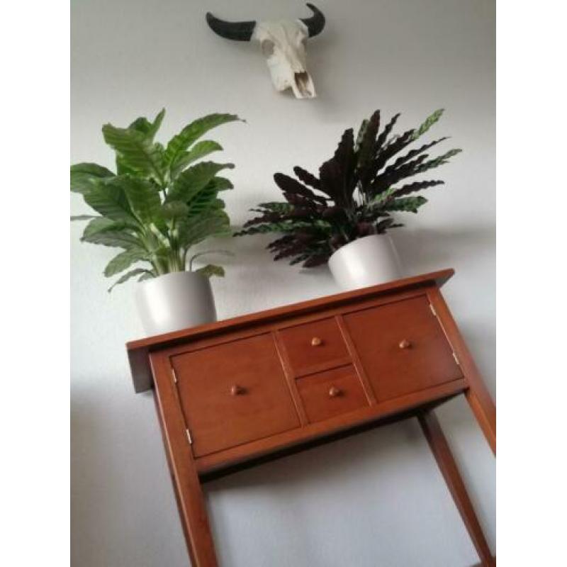 Retro vintage kastje sidetable