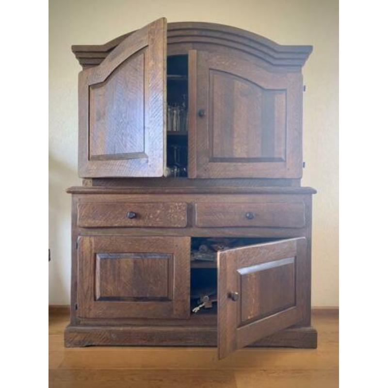 Eiken houten buffet kast