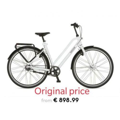 Union LITE black and red with GATES carbon belt drive system