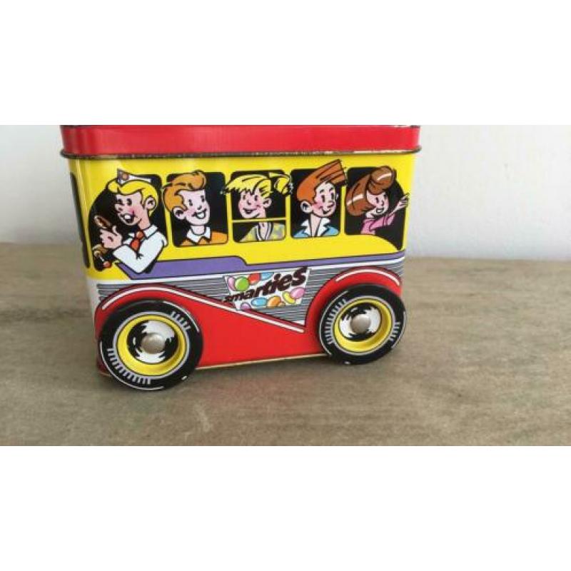 Vintage Retro SMARTIES blikken bus