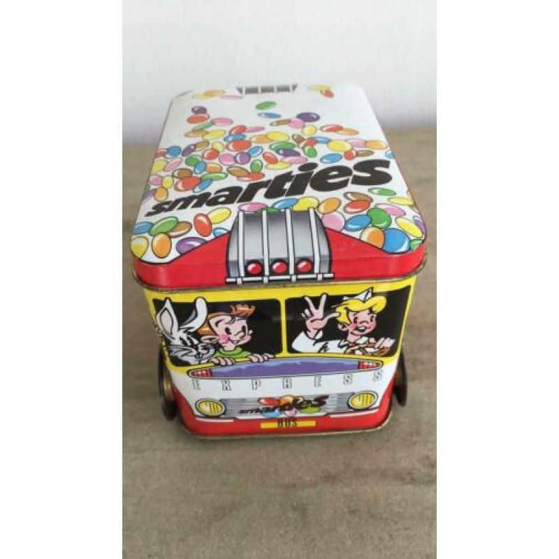 Vintage Retro SMARTIES blikken bus