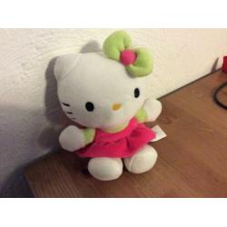 Hello kitty knuffel, zgan, 15 cm