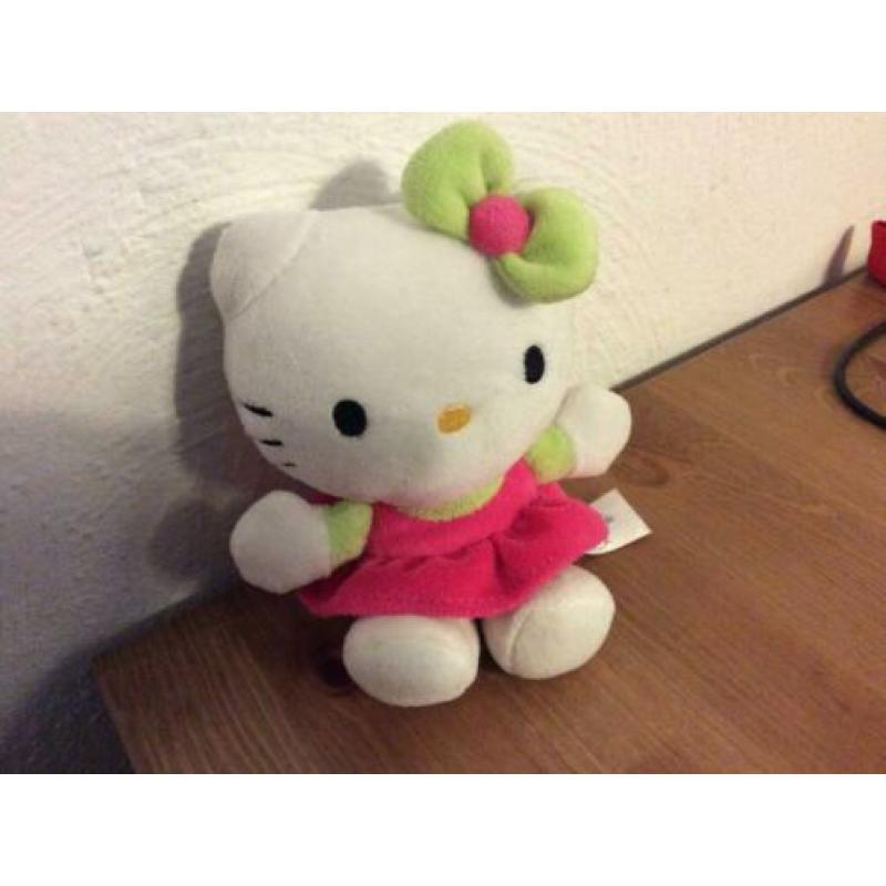 Hello kitty knuffel, zgan, 15 cm
