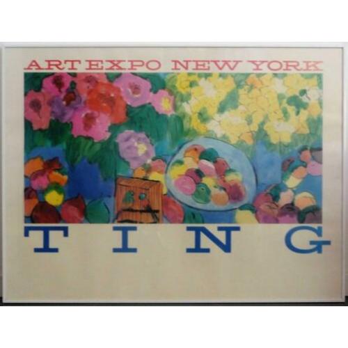 Wallasse Ting art expo New York zeefdruk
