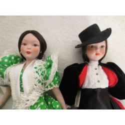 Twee Spaanse Flamenco danseressen; Fanas Arteanos