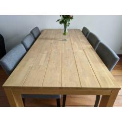 Eetkamer Tafel en 6 Stoelen / Dining Table and 6 Chairs