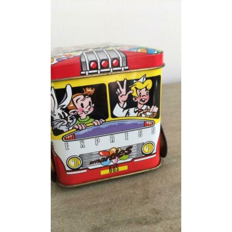Vintage Retro SMARTIES blikken bus