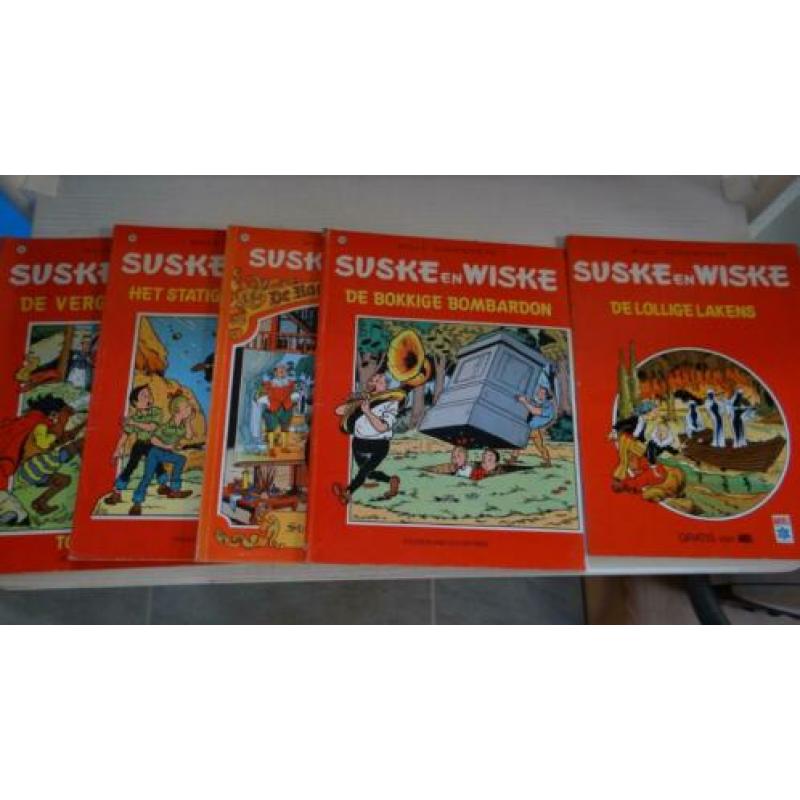 Suske en Wiske Strips. 18 Stuks.