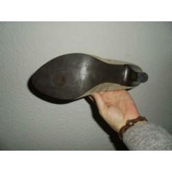 P32) suede leren pumps maat 41 van sacha zgan leer binnen