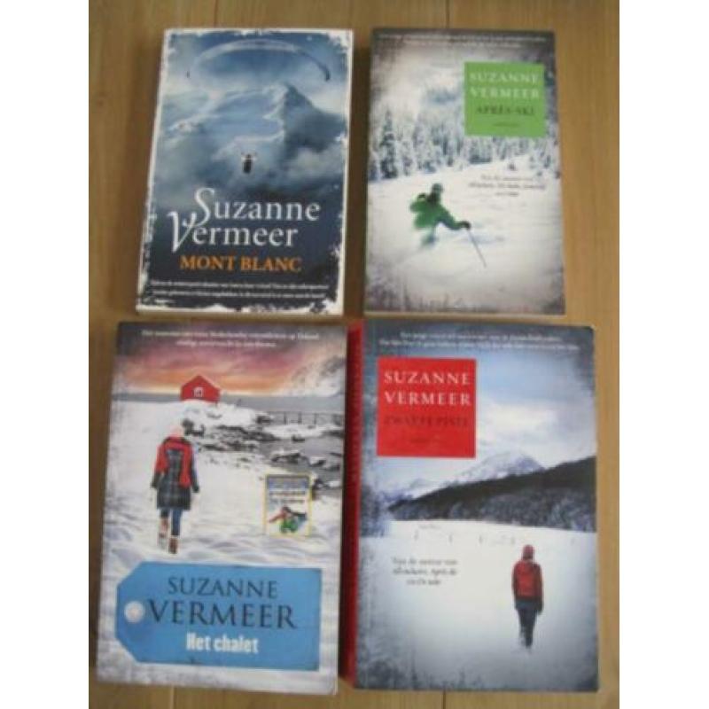 DIVERSE TITELS SUZANNE VERMEER: SPANNING + MEER ! 2,50 p/st.
