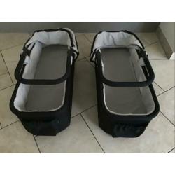 2 reiswiegjes, kinderwagenbakken, merk Easywalker duo