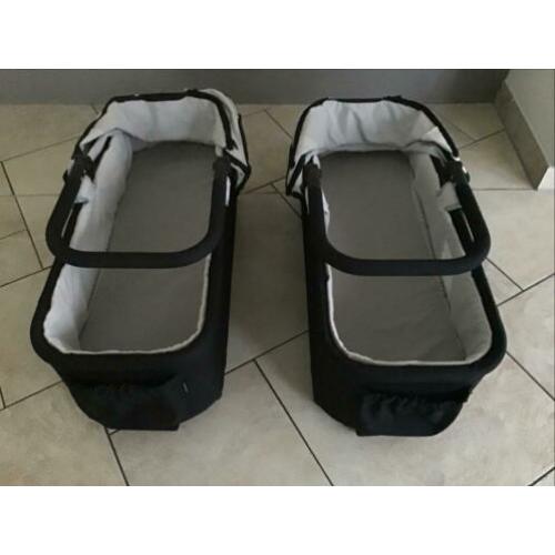 2 reiswiegjes, kinderwagenbakken, merk Easywalker duo