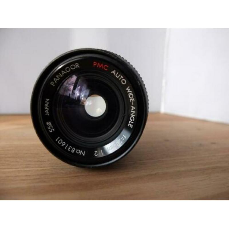 Panagor PMC 28 mm 2.0 F2 Auto Wide-Angle Pentax K , EXC