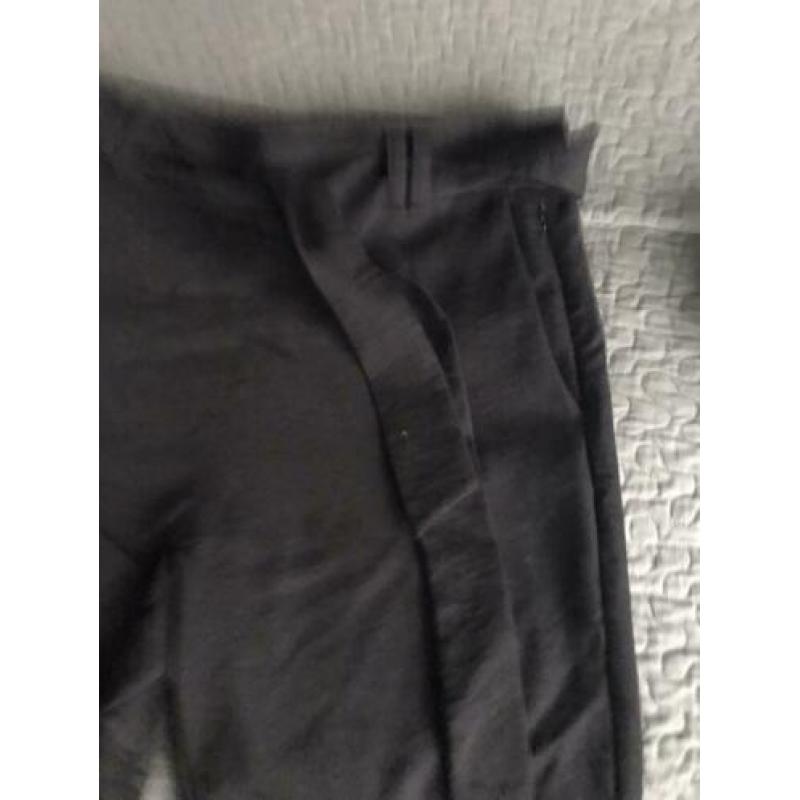 H&M pantalon met wijde pijp zwart 40