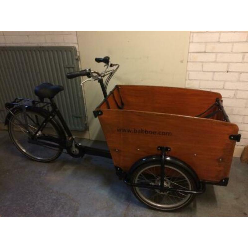 Volledig onderhouden Babboe Big bakfiets inclusief 2 huifjes