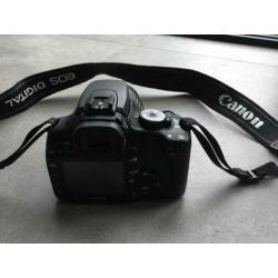 Canon Eos 400d inclusief lens 18-55mm en sigma dc 55-200mm