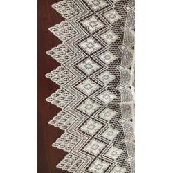 Vitrage gordijnen, off white, 3 stuks