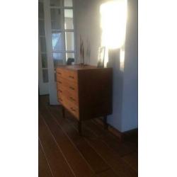 Vintage ladekastje kastje dressoir