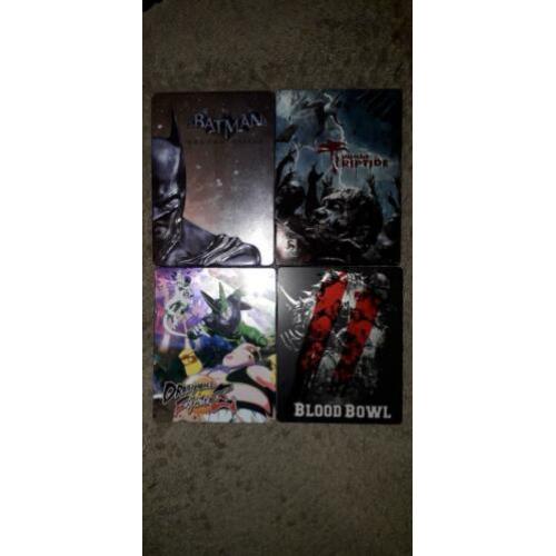 4 Steelcases Batman Dragonball Z Blood Bowl Dead Island