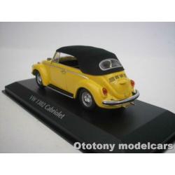 Vw Volkswagen 1302 Cabriolet 1970 Geel 1/43 Maxichamps