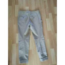 Strenesse mooie beige broek 7/8 model mt 36 ZGAN
