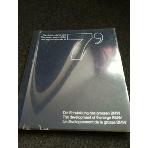 Boek BMW, the 7 years of development of the large BMW