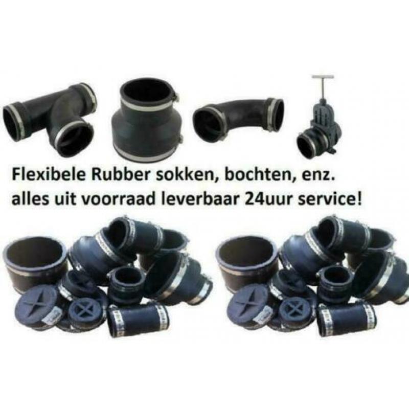 pvc buizen (150 cm ) alle bochten enz. 25 tot 110 mm op voor