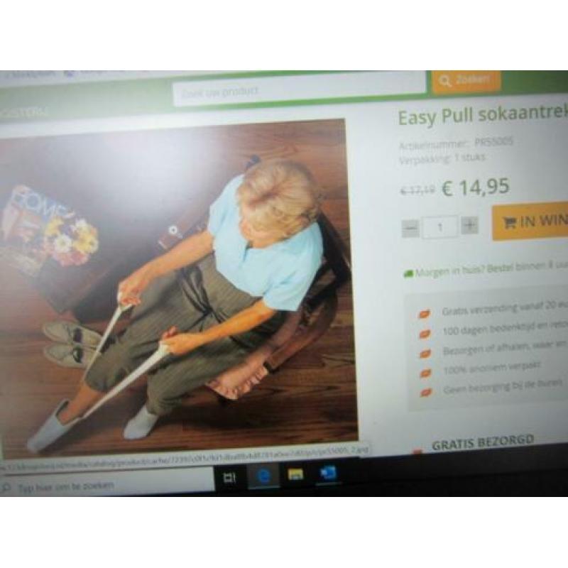 sokaantrekker kousen aantrekhulp