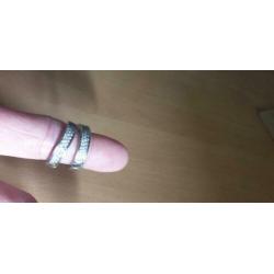 Zinzi Creolen Zilver