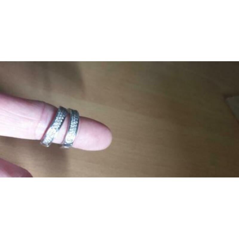 Zinzi Creolen Zilver