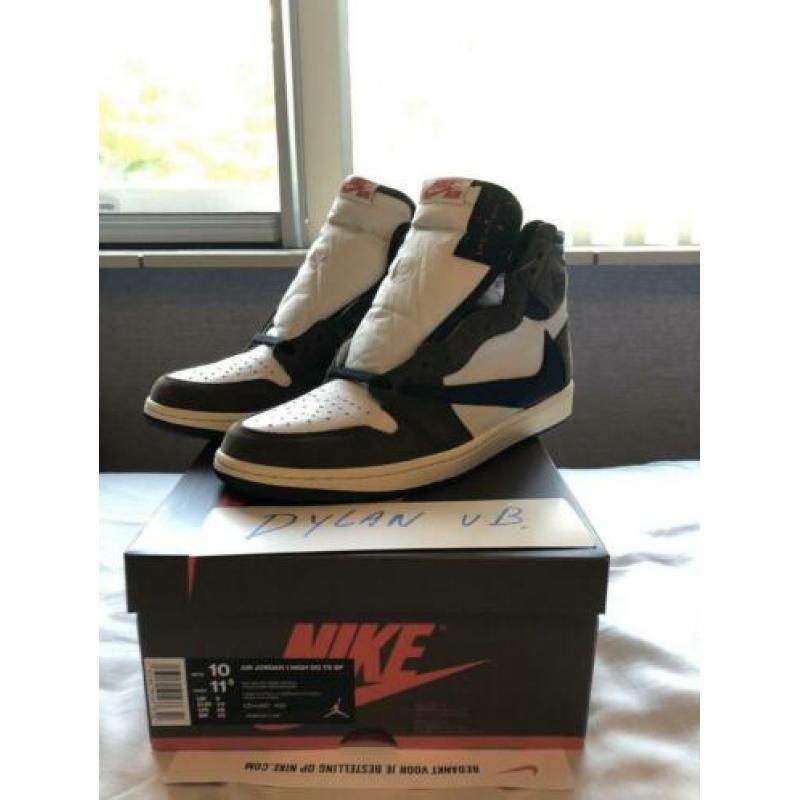 Travis Scott air jordan 1 us10