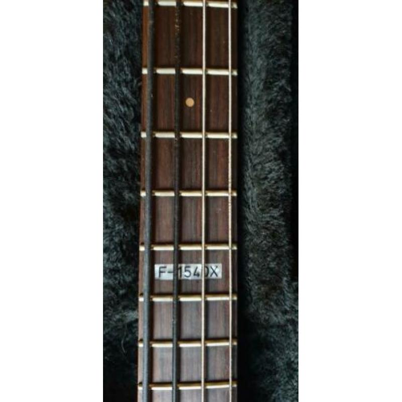 ESP LTD F-154DX basgitaar 4 snarig zwart