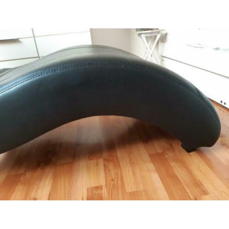 Leren relax lounge ligstoel