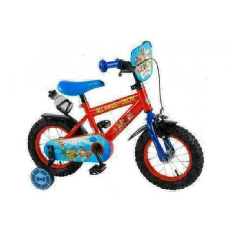 Paw Patrol Jongensfiets 12 inch - Volare - Gratis Verzending