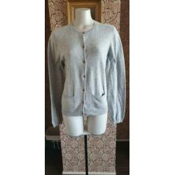 ZGAN prachtige grijze SISSY BOY vestje M 38/40, vest grijs