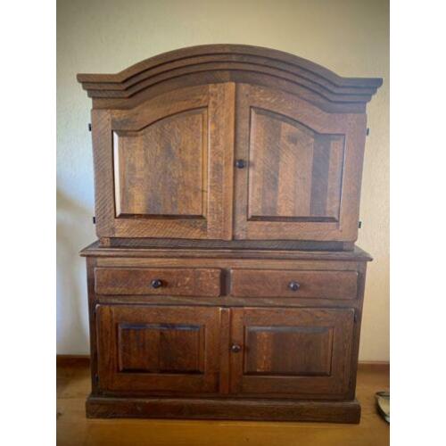 Eiken houten buffet kast