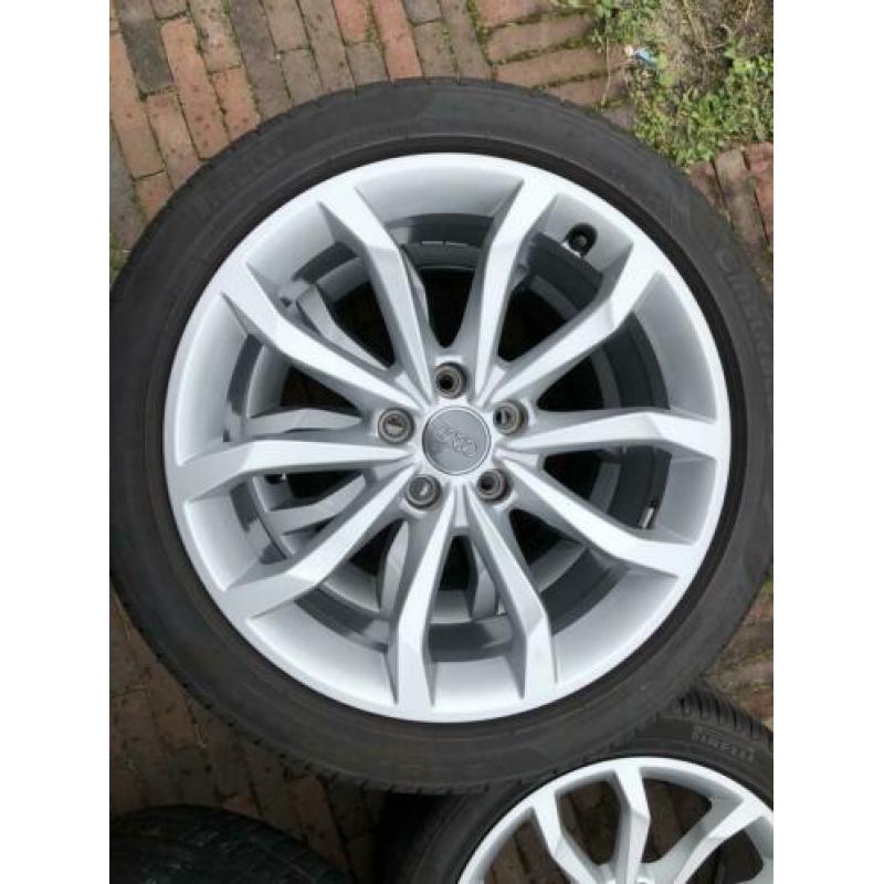 18 inch originele Audi A4 Pirelli 245/40/18 6mm! Schadevrij
