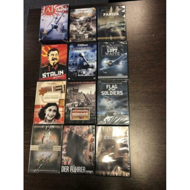 Originele legerpukkel met DVD’s
