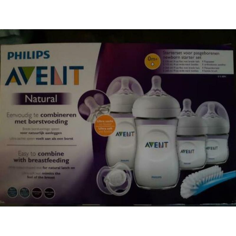 NIEUW Philips Avent natural flessenset