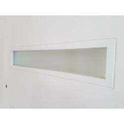 Arne en Bodil opdek binnendeur met Satijn Glas 211.5 x 88 cm
