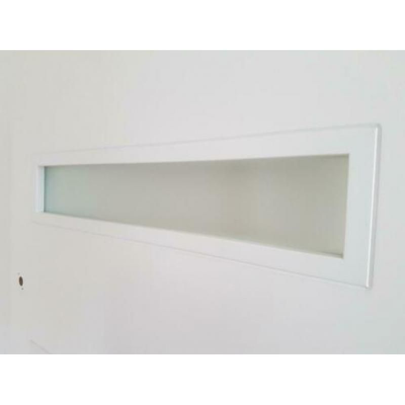 Arne en Bodil opdek binnendeur met Satijn Glas 211.5 x 88 cm