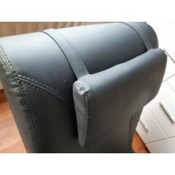 Leren relax lounge ligstoel