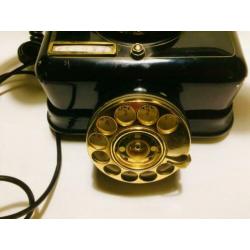 Vintage draaischijf telefoon