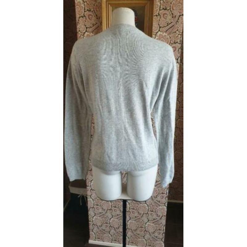 ZGAN prachtige grijze SISSY BOY vestje M 38/40, vest grijs