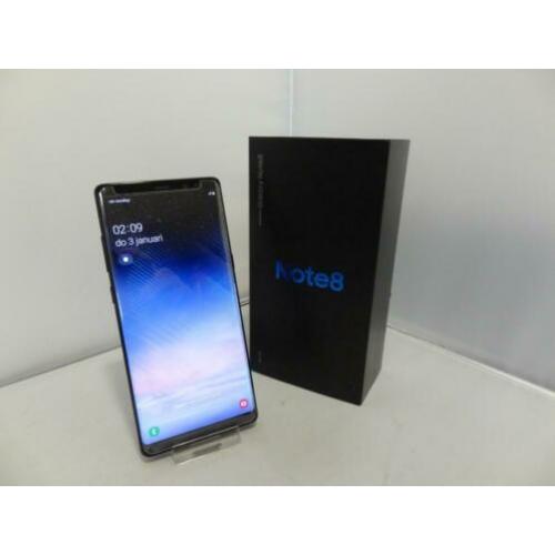 Samsung Galaxy Note 8 64GB Black (Schade glas)