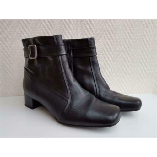Clarks, z.g.a.n., UK 6,5 - EU 40, zwart. Gratis verzenden!