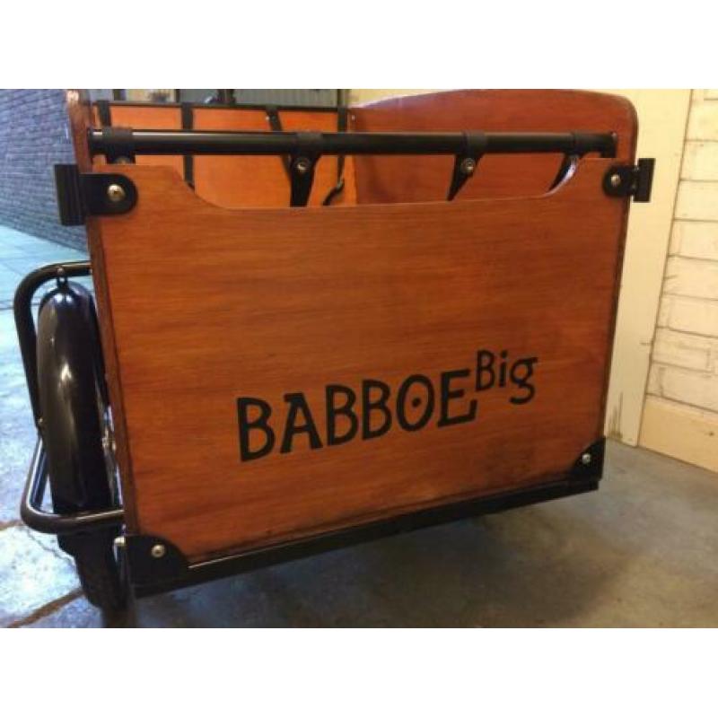 Volledig onderhouden Babboe Big bakfiets inclusief 2 huifjes