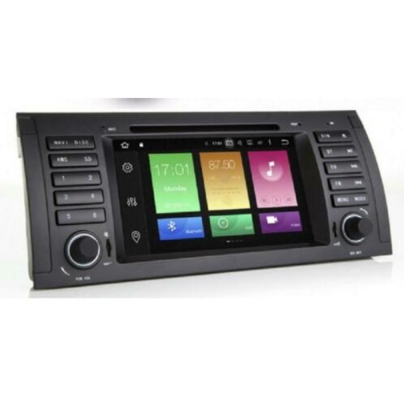 Navigatie BMW E39 bouwjaar 1996 dvd carkit android 9 usb