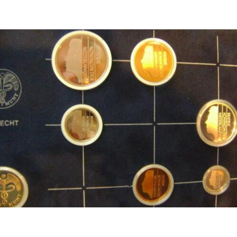 Proof set 1992 Utrecht jaarset Nederlandse Munt